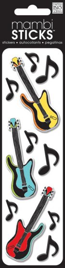 MAMBI - Puffy Stickers - Guitar Notes
