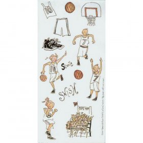 Scrappin' Dreams - Basketball Sticker