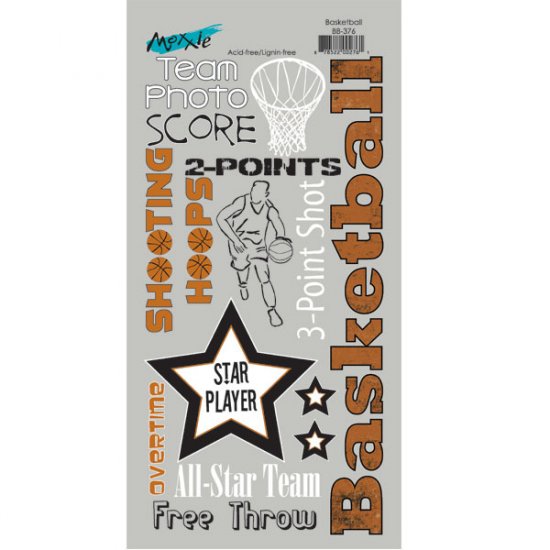 Moxxie - Basketball Rub-ons