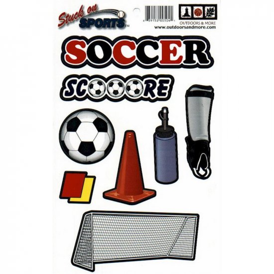 OAM - Stuck on Sports Stickers - Soccer