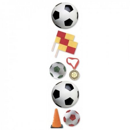 Paper House Productions - Soccer 3D Title Sticker