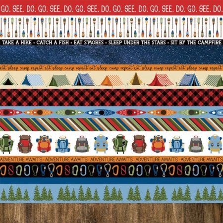 Photo Play Paper - The Great Outdoors - Go See Do Paper
