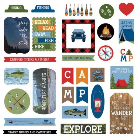 Photo Play Paper - The Great Outdoors Ephemera