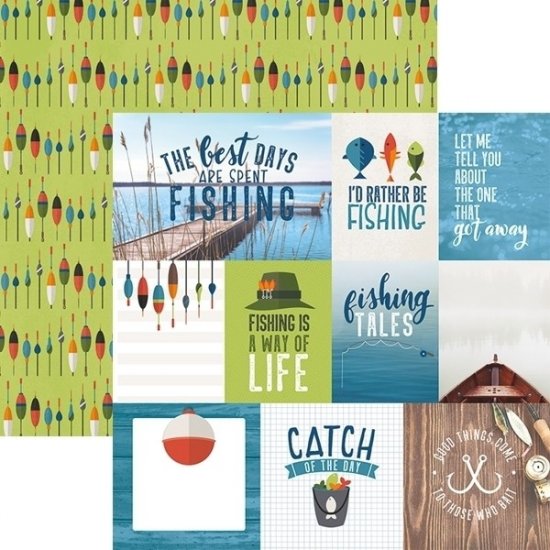 Paper House Productions - Fishing Tags Paper