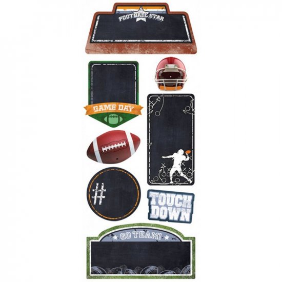 Paper House Productions - Football Chalkboard Sticker