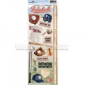 Paper House Productions - Baseball #2 Cardstock Stickers