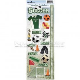 Paper House Productions - Soccer Cardstock Stickers