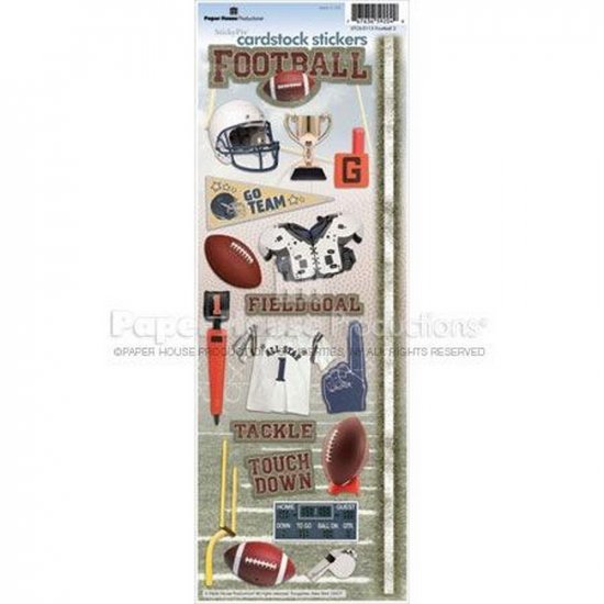 Paper House Productions - Football #2 Cardstock Stickers