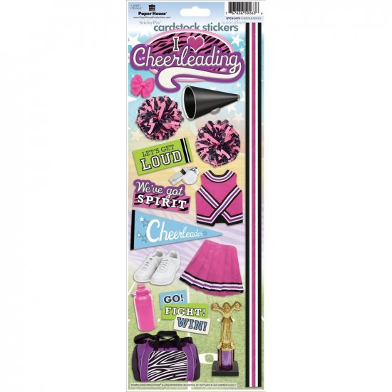 Paper House Productions - Cheerleading Cardstock Stickers