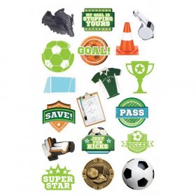 Paper House Productions - Soccer Diecut Sticker Pack