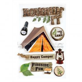 Paper House Productions - Roughin' It 3D Sticker