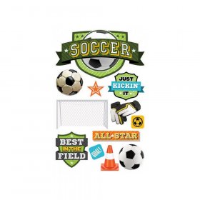 Paper House Productions - Soccer Champ 3D Sticker