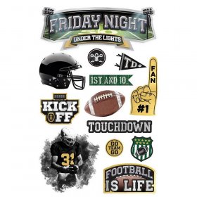 Paper House Productions - Friday Night Under the Lights 3D Sticker