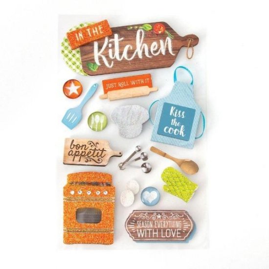 Paper House Productions - In the Kitchen 3D Sticker