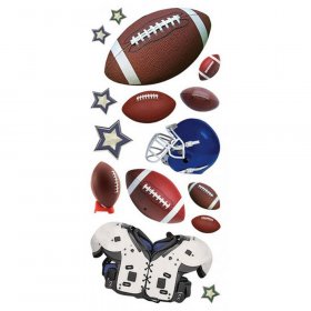 Paper House Productions - Football Puffy Sticker