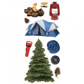 Paper House Productions - Camping Puffy Sticker