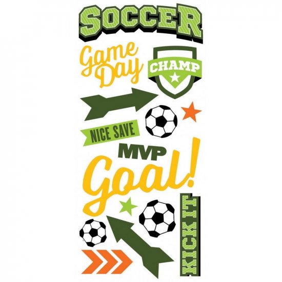 Paper House Productions - Soccer Champ Puffy Sticker