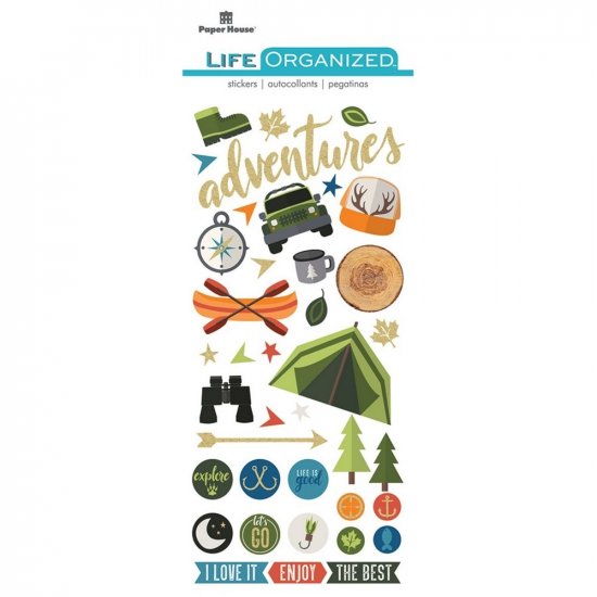 Paper House Productions - Outdoors Puffy Sticker