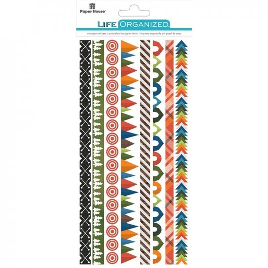 Paper House Productions - Outdoors Rice Paper Border Sticker