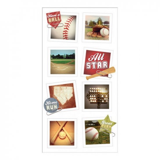 Paper House Productions - Baseball Snapshot Sticker