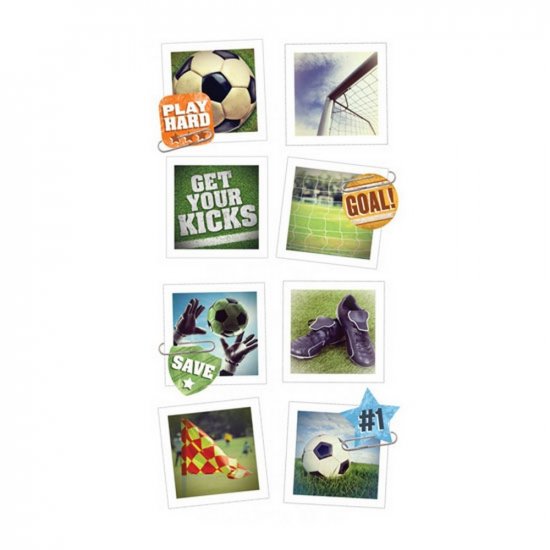 Paper House Productions - Soccer Snapshot Sticker