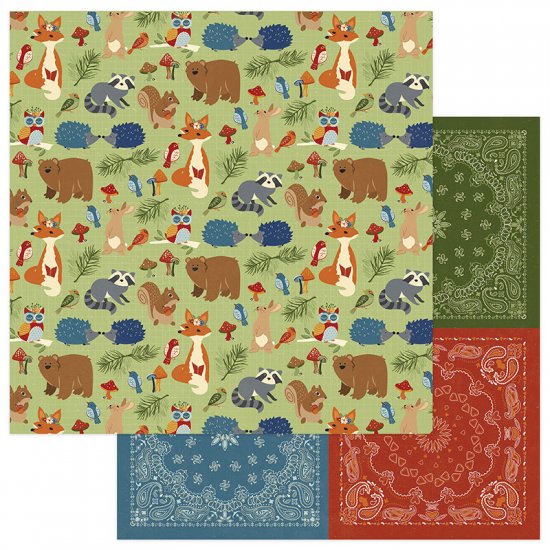 Photo Play Paper - Woodland Critters Paper