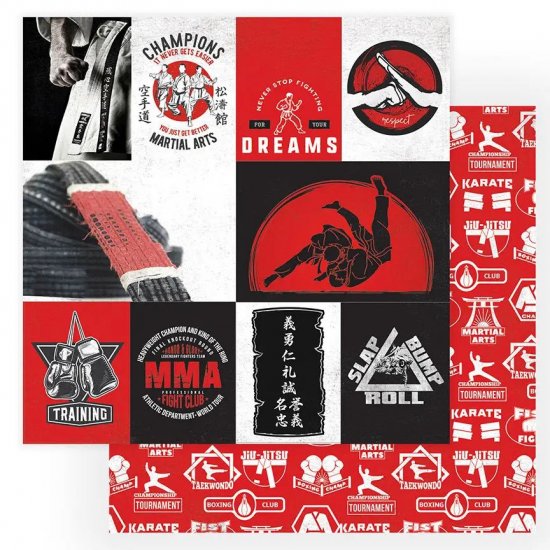 Photo Play Paper - Martial Arts - Training Paper
