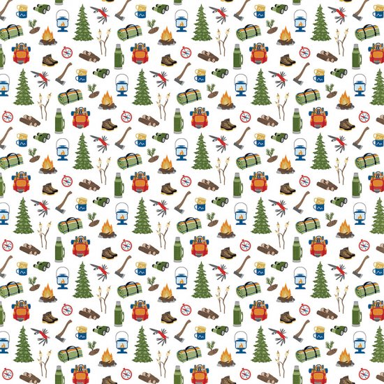 Photo Play Paper - The Great Outdoors - Let’s Go Camping Paper
