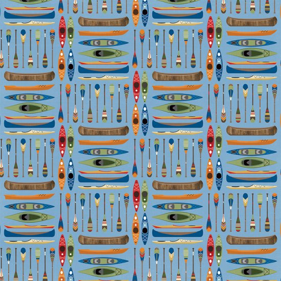 Photo Play Paper - The Great Outdoors - Row Your Boat Paper