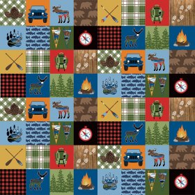 Photo Play Paper - The Great Outdoors - Camping Gear Paper