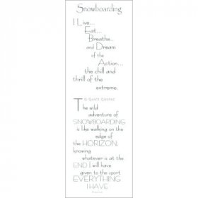 Quick Quotes - Vellum Snowboarding Quote