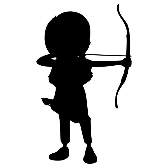 RBS - Silhouette - Archery Girl 01