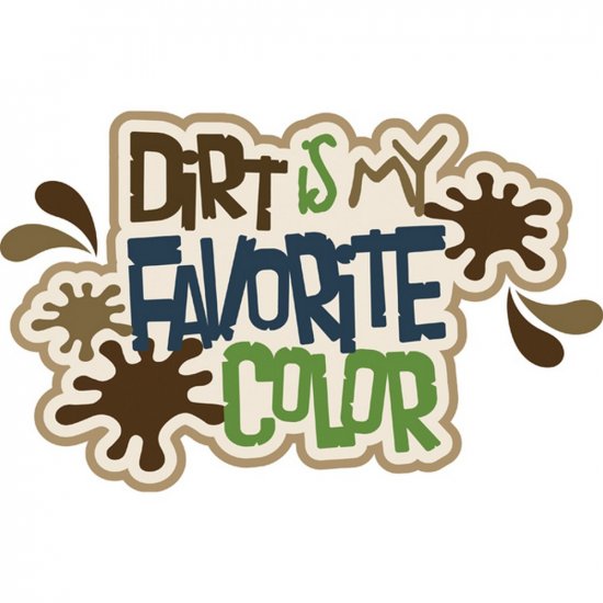 RBS - Dirt is my Favorite Color Layered Title