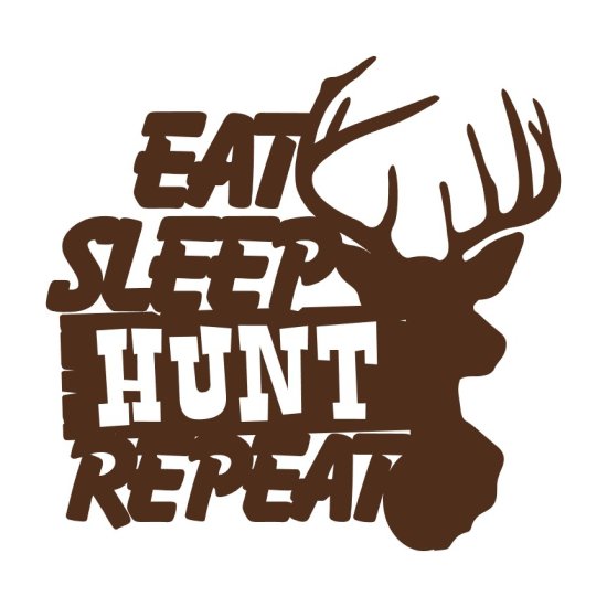 RBS - Eat Sleep Hunt Repeat Title