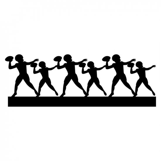 RBS - Border - Football Silhouette