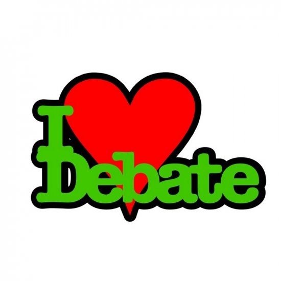 RBS - I Love Debate Layered Title