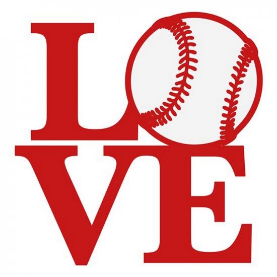 RBS - LOVE Baseball Square Title