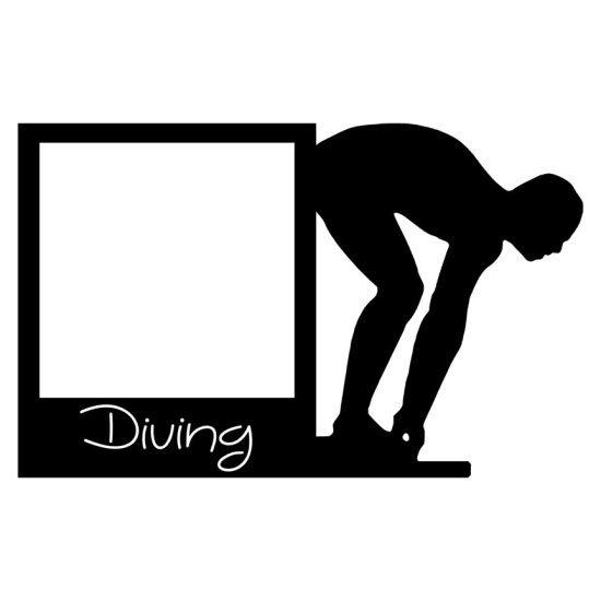 RBS - Polaroid Frame - Diving