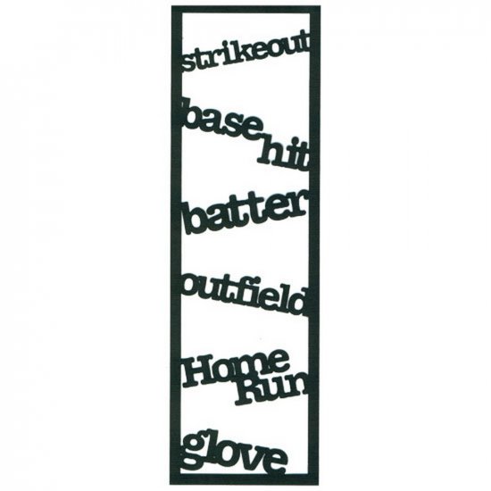 RBS - Border - Baseball Words