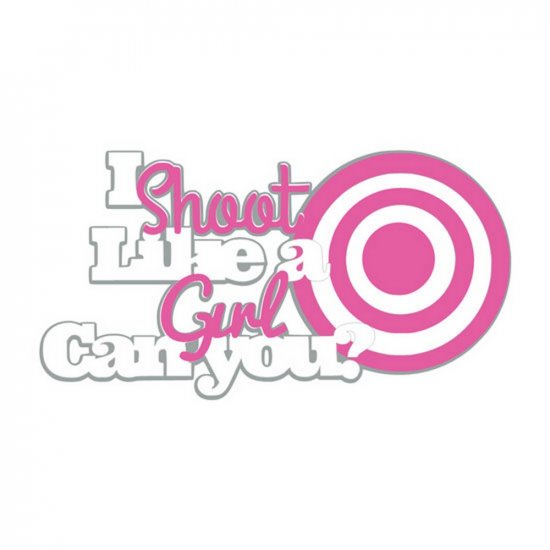 RBS - I Shoot Like a Girl Layered Title