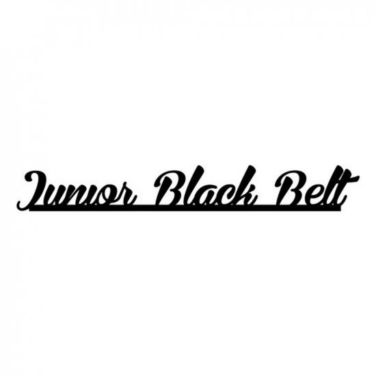 RBS - Junior Black Belt Title