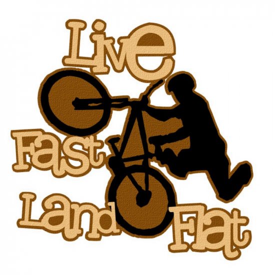 RBS - Live Fast Layered Title