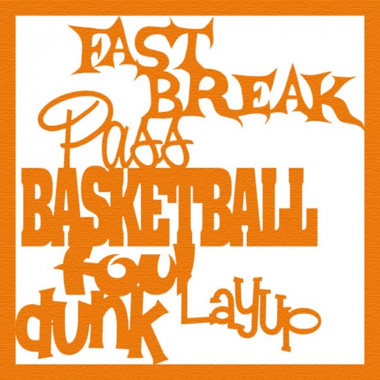 RBS - Overlay - Basketball Words