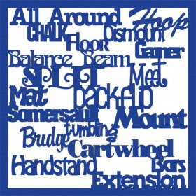 RBS - Overlay - Gymnastics Words