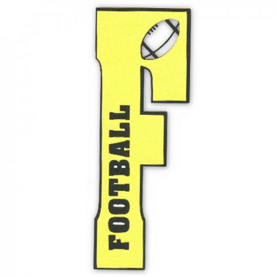 RBS - Tall Monogram - Football