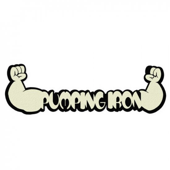 RBS - Pumping Iron Layered Title