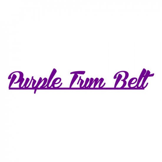 RBS - Purple Trim Belt Title