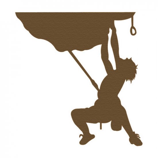 RBS - Rock Climber Hanging