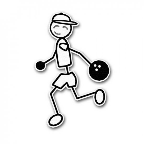 RBS - Stick Figure - Bowling Boy