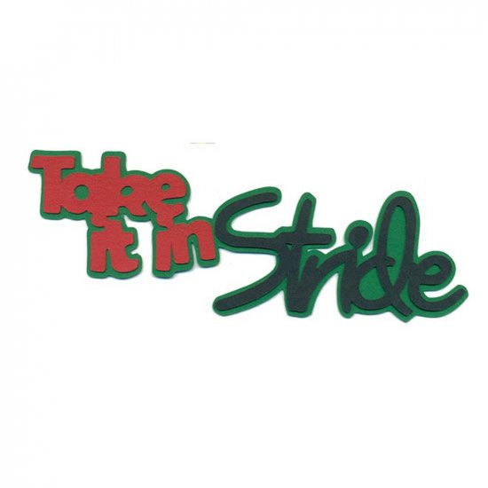 RBS - Take it in Stride Layered Title